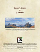Beorn's guide to journeys