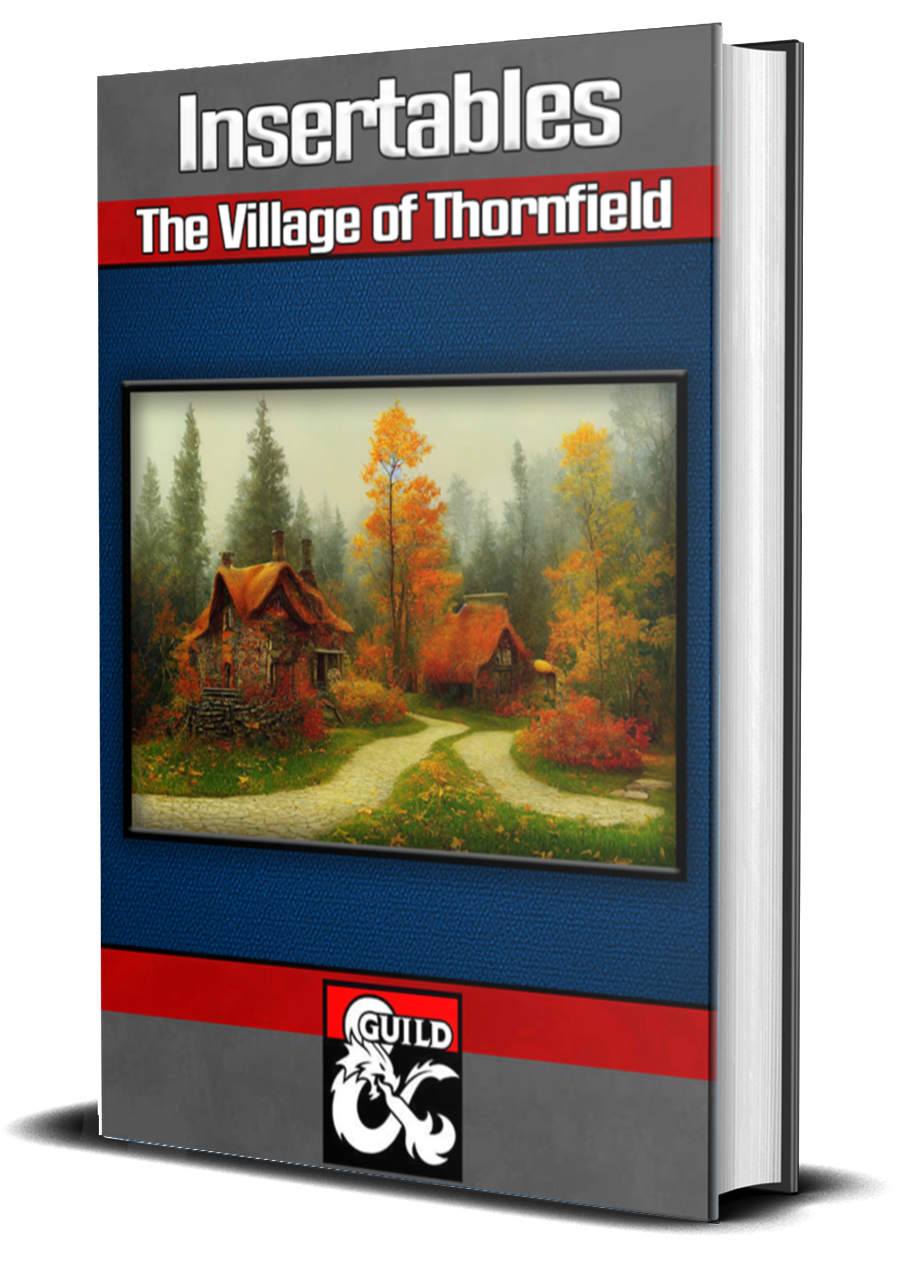 Insertables: The Village of Thornfield - Dungeon Masters Guild ...