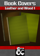 Book Covers: Leather and Wood 1