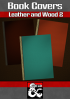 Book Covers: Leather and Wood 2
