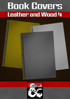 Book Covers: Leather and Wood 4