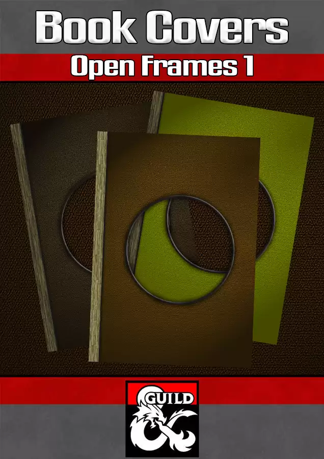 Book Covers: Open Frames 1 - Dungeon Masters Guild | DriveThruRPG