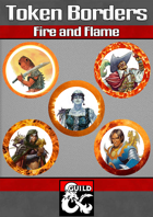 Token Borders: Fire and Flame