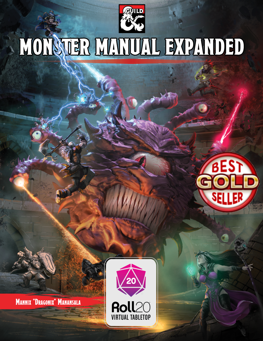 Monster Manual Expanded I | Roll20 VTT Compendium - Dungeon