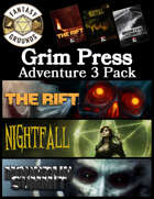 FANTASY GROUNDS Grim Press Adventure 3 Pack [BUNDLE]