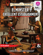 Elminster's Excellent Establishments — 20 shops & shopkeepers (Roll20)