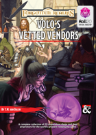 Volo's Vetted Vendors PDF Roll20 [BUNDLE]