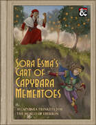 Sora Esma's Cart of Capybara Mementos