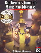 Kit Gryloc's Guide to Myths and Monsters - A Greek Bestiary (Fantasy Grounds)