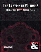 Labyrinth Battle Maps Volume 2: Spiral of the Horned King (Out of the Abyss)