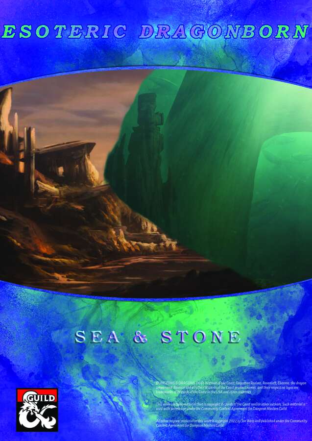 Cover Esoteric Dragonborn: Sea & Stone