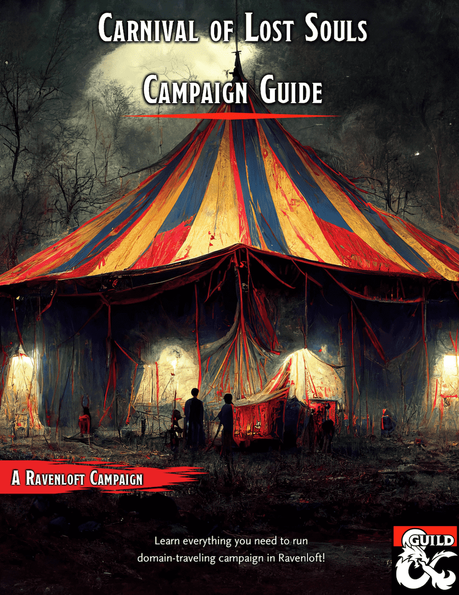 Cover of Ravenloft: Carnival of Lost Souls Campaign Guide