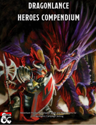 Dragonlance Heroes Compendium