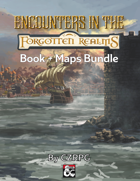Encounters in the Forgotten Realms Book + Maps [BUNDLE]