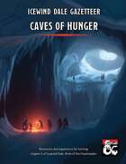 Icewind Dale Gazetteer: Caves of Hunger