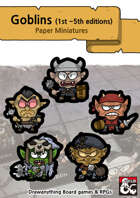 Goblins (1st~5th editions) Paper miniatures - Drawanything Board games & RPGs