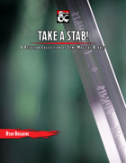 Take A Stab | Homebrew Weapons Pack