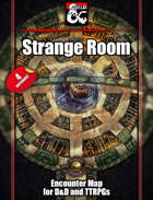 Strange Steampunk Room battlemap w/Fantasy Grounds support - TTRPG Map