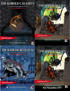 The Spider Menace Trilogy with VTT file [BUNDLE]