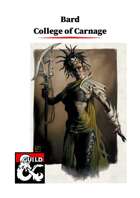 College of Carnage for Bards