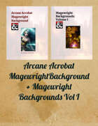 Arcane Acrobat Background + Magewrights I [BUNDLE]