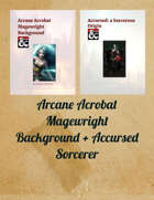 Arcane Acrobat Background + Accursed Sorcerer [BUNDLE]