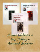 Gladiator Background + Impling + Accursed Sorcerer [BUNDLE]