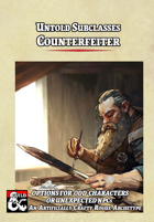 Untold Subclasses - Counterfeiter