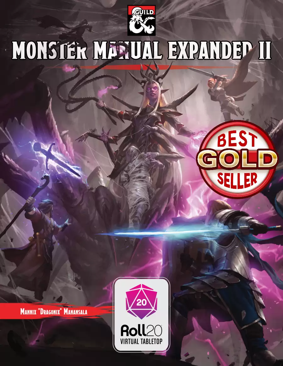 Monster Manual Expanded II | Roll20 VTT Compendium - Dungeon