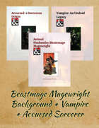 Beastmage Background + Vampire + Accursed Sorcerer+ [BUNDLE]