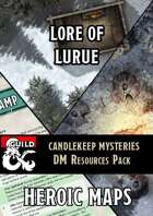 Candlekeep Mysteries: Lore of Lurue DM Resources Pack