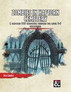 Zombies in Haftorn Cemetery