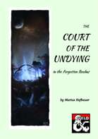 The Undying Court in the Forgotten Realms