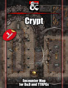 Crypt battlemap w/Fantasy Grounds support - TTRPG Map