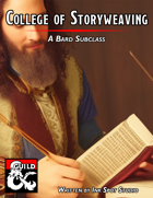 College of Storyweaving - A Bard Subclass