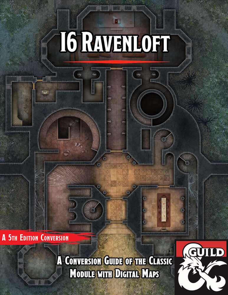 D&D DUNGEON MODULE hotsell I6 RAVENLOFT