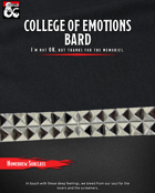 College of Emotions Bard