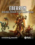 Roll20 Bundle |  Eberron: Rising from the Last War [BUNDLE]