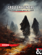 Grave Encounters - Art and Stats for 3 Undead Monsters