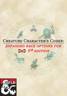 Creature Character's Codex