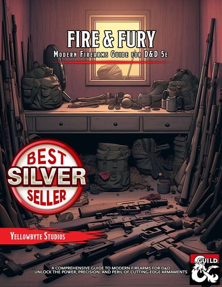 Fire & Fury: Modern Firearms Guide - Dungeon Masters Guild | DriveThruRPG