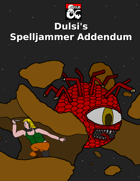 Dulsi's Spelljammer Addendum