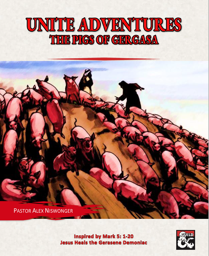 UNITE Adventures: The Pigs of Gergasa - Dungeon Masters Guild ...