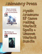 B 57 Warlock Spells + Unseen Warlock Patron [BUNDLE]