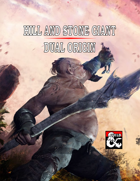 Playable Hill and Stone Giant Dual Origin