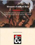 Weapons of the Last War