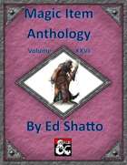 Magic Item Anthology Volume XXVI