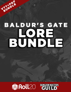Baldur's Gate Lore Bundle | Roll20 VTT [BUNDLE]
