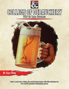 College of Debauchery: Bard Subclass 5e