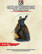 Oath of Inquisition: Paladin Subclass 5e